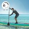 Inflatable Paddle Board with Adjustable Paddle, Carry Bag, and Full Equipment